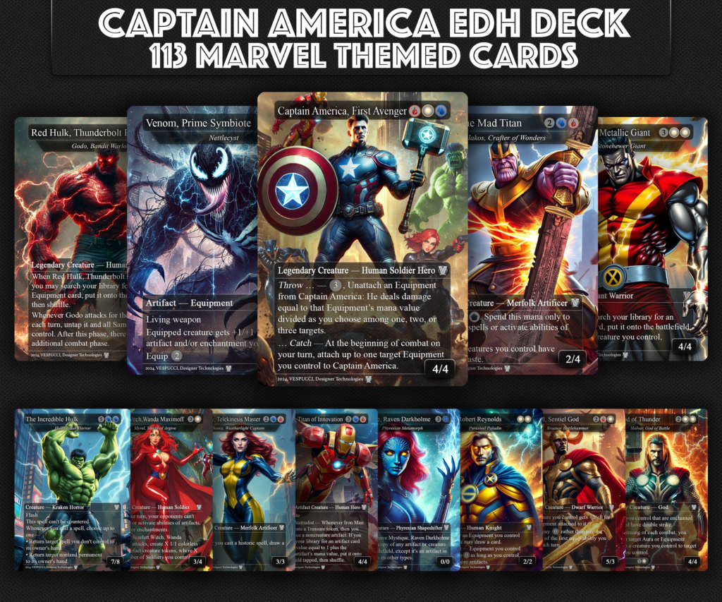 Captain America EDH Deck