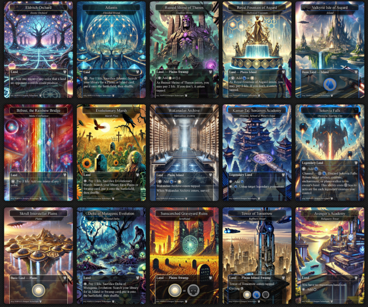 Hashaton the Scarab's Fist EDH Deck, 115 Cards, 15 Sideboard, Includes all major characters, Thanos and High Evolutionary Themed