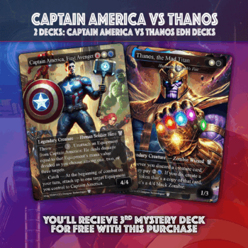 Hasahton Vs Captain America Duel Deck - Rocket vs Thanos - MTG Proxy Cards