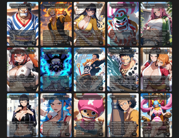 One Piece Pirates Tribal Deck - Image 7