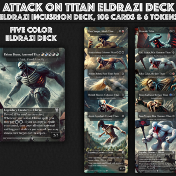 Attack on Titan Proxy Deck